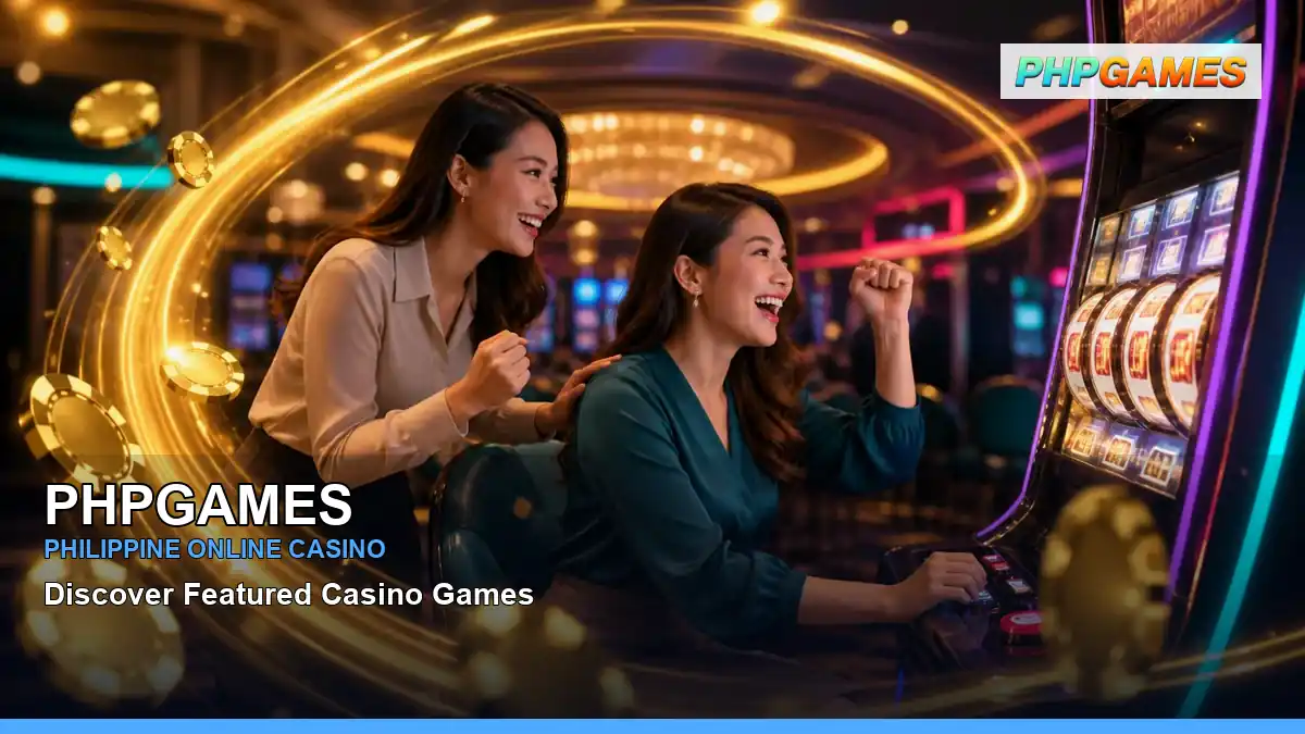 PHPGAMES online casino and slot games for Philippine players with featured game highlights